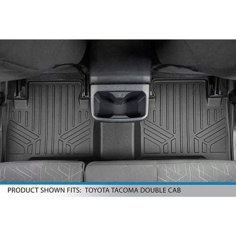 SmartCoverage™ Custom Fit Floor Liners For 2016-2017 Toyota Tacoma Double Cab
