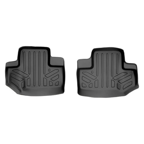 SMARTLINER Custom Fit Floor Liners For 2015-2018 Jeep Wrangler 2 Door Model Only (JK Old Body Style Only)