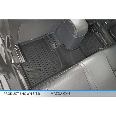 SMARTLINER Custom Fit Floor Liners For 2016-2021 Mazda CX-3 With Cargo Tray