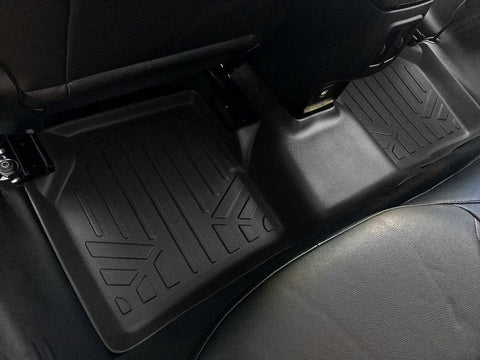 SMARTLINER Custom Fit Floor Liners For 2017-2025 Jeep Compass with Dual Driver Side Floor Hooks (New Body Style)