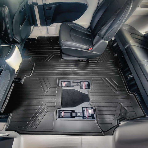 Smart Trim™ Custom Fit Floor Liners For 2017-2025 Chrysler Pacifica Hybrid