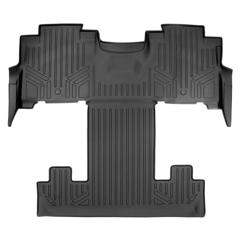 Smart Trim™ Custom Fit Floor Liners For 2018-2024 Lincoln Navigator 2nd Row Bucket Seats (Only Max or L)