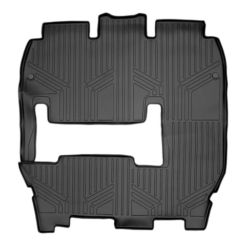 SMARTLINER Custom Fit Floor Liners For 2017-2020 Chrysler Pacifica with 2nd Row Bench Seats (7 Passenger Model)