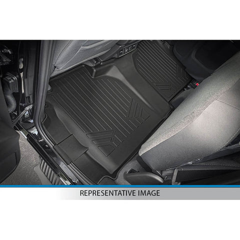 SMARTLINER Custom Fit Floor Liners For 2015-2025 Ford F-150 SuperCab with 1st Row Bench Seat with OTH Coverage