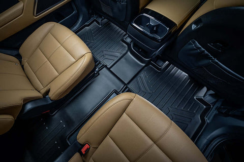 SMARTLINER AUTO™ Custom Fit Floor Liners For 2020-2025 Kia Telluride with 2nd Row Bucket Seat No Center Console with in between Coverage