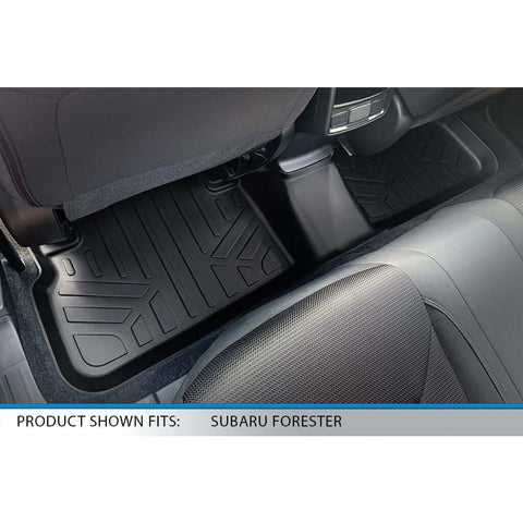 SMARTLINER Custom Fit Floor Liners For 2019-2024 Subaru Forester/Forester Wilderness With Subwoofer