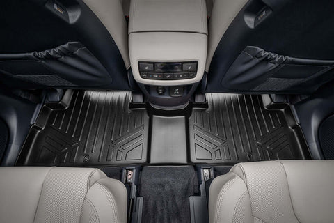 SMARTLINER Custom Fit Floor Liners For 2020-2025 Hyundai Palisade with 2nd Row Bench Seat