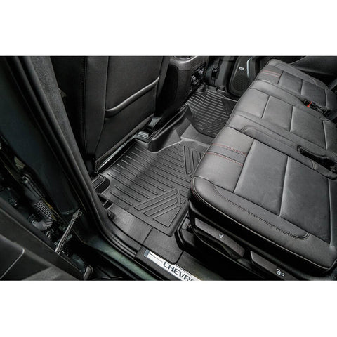 SMARTLINER Custom Fit Floor Liners For 2021-2025 Cadillac Escalade with 2nd Row Bench Seat
