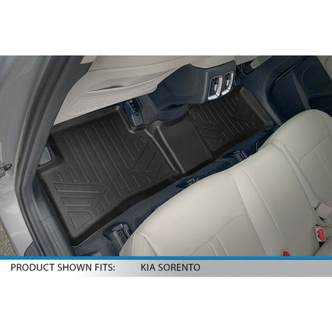 SMARTLINER Custom Fit Floor Liners For 2021-2025 Kia Sorento (with 2nd Row Bucket Seats)