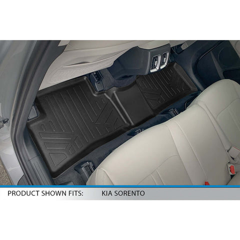 SMARTLINER Custom Fit Floor Liners For 2021-2025 Kia Sorento (with 2nd Row Bucket Seats)