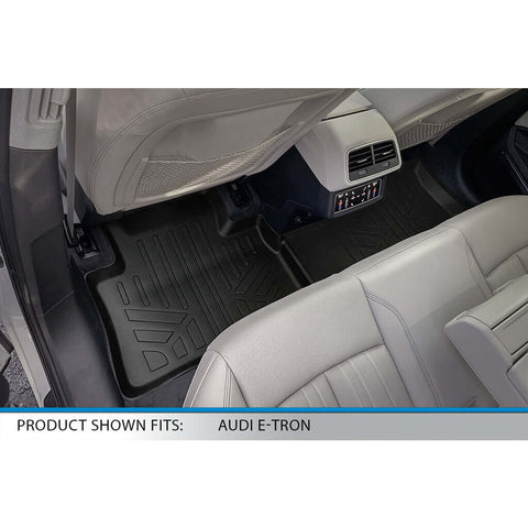 SMARTLINER Custom Fit Floor Liners For 2019-2023 Audi E-Tron /2020-2023 E-Tron Sportback (without 2nd Row Retention)