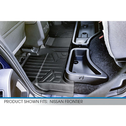 SMARTLINER Custom Fit Floor Liners For 2022-2025 Nissan Frontier Crew Cab