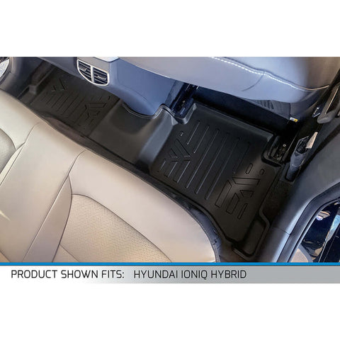 SMARTLINER Custom Fit Floor Liners For 2017-2022 Hyundai IONIQ Hybrid (Does Not Fit Electric Models)