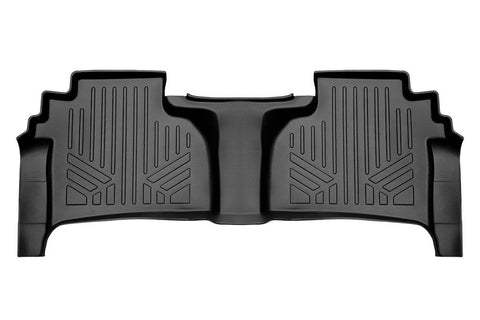 SMARTLINER Custom Fit Floor Liners For 2019-2024 Chevrolet Silverado 1500 Double Cab with Carpet Flooring and 1st Row Bucket Seats (with 2nd Row Under Seat Storage)