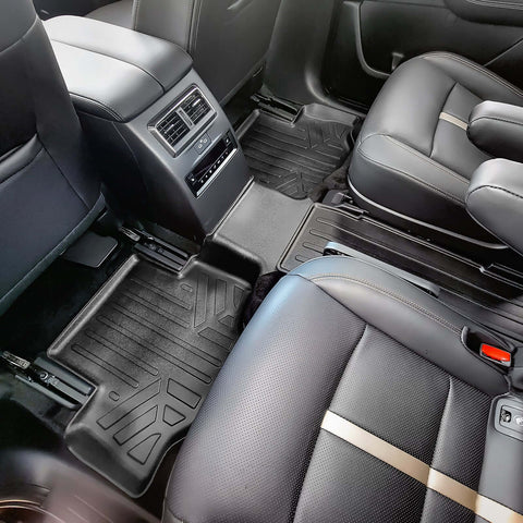 SMARTLINER Custom Fit Floor Liners For 2024-2025 Mazda CX-90 (Only Fits 2nd Row Bucket Seats With No Center Console)