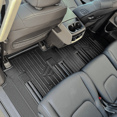 SMARTLINER Custom Fit Floor Liners For 2025-2026 Kia Carnival Hybrid (8 Passenger Models)