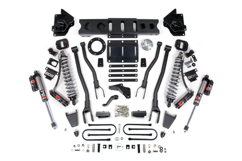 4 Inch Lift Kit w/ 4-Link | FOX 2.5 Coil-Over Conversion - Performance Elite | Ram 3500 (13-18) 4WD | Diesel