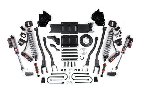 4 Inch Lift Kit w/ 4-Link | FOX 2.5 Coil-Over Conversion - Performance Elite | Ram 3500 (13-18) 4WD | Diesel