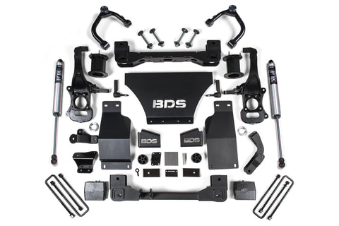 6 Inch Lift Kit | Chevy Silverado or GMC Sierra 1500 (19-25) 4WD | Gas
