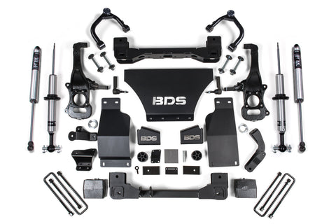 6 Inch Lift Kit | Chevy Silverado or GMC Sierra 1500 (19-25) 4WD | Gas