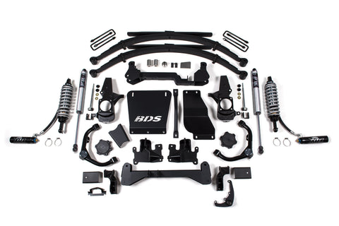 6.5 Inch Lift Kit | FOX 2.5 Coil-Over Conversion | Chevy Silverado or GMC Sierra 2500HD/3500HD (01-10) | Diesel