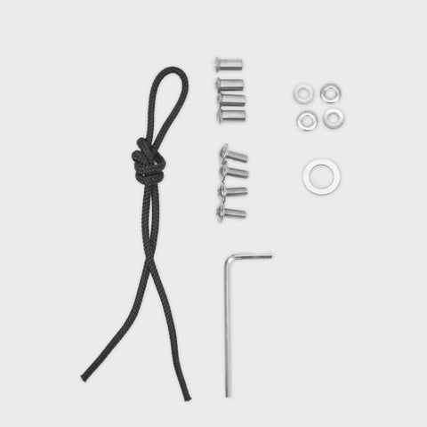 Assembly set with all screws for BOXIO TOILET & WASH
