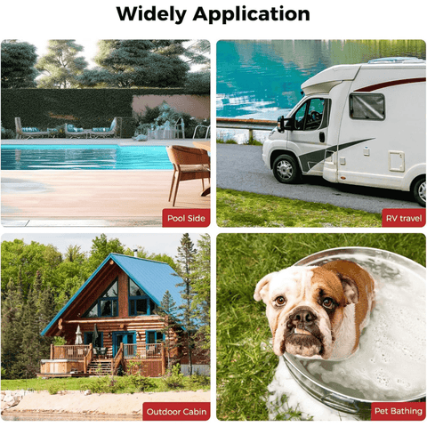Camplux BW528 Glamping Water Heater Propane