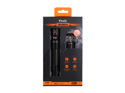 Fenix PD35R ACE Multi-mode Tactical Flashlight + FREE CL01 Mini Lantern