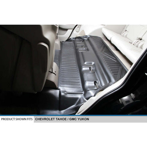 Smart Trim™ Custom Fit Floor Liners For 2015-2020 Cadillac Escalade with Second Row Bucket Seats