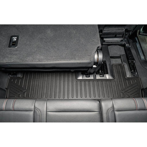 SMARTLINER Custom Fit Floor Liners For 2021-2025 Cadillac Escalade ESV with 2nd Row Bench Seat