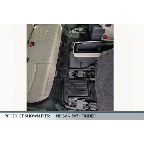 SMARTLINER Custom Fit Floor Liners For 2022-2025 Nissan Pathfinder (7 Passenger)