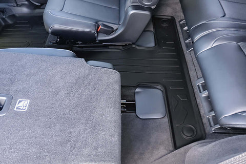 SMARTLINER Custom Fit Floor Liners For 2021-2025 Jeep Grand Cherokee L with 2nd Row Bucket Seats With Center Console