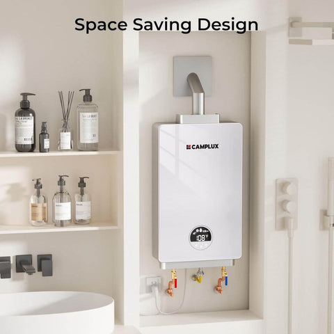 Indoor Natural Gas Tankless Water Heater 3.18 GPM