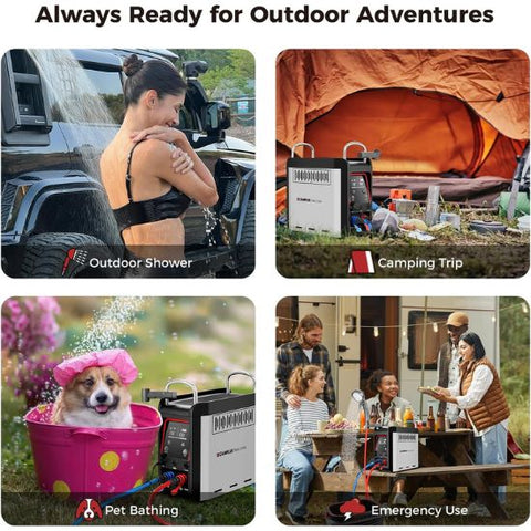 Camplux Nano 3 Ultra Portable Propane Hot Water System
