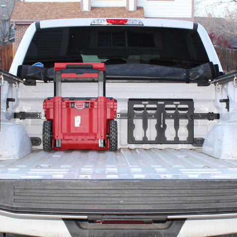 Integral Panel Kit for Bulkhead Rail - Super Duty (2017+) F150/Raptor (2015+) - Compatible with Milwaukee Tool Packout Organizers