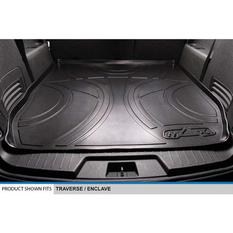 SMARTLINER Custom Fit Floor Liners For Traverse/Enclave/Acadia/Outlook (with 2nd Row Bench Seat)