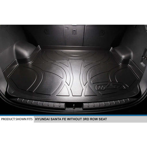 SMARTLINER Custom Fit Floor Liners For 2013-2018 Hyundai Santa Fe (5 Passenger Model)