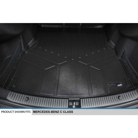 Smart Trim™ Custom Fit Floor Liners For 2015-2021 Mercedes Benz C Class Sedan (No Hybrid Models)