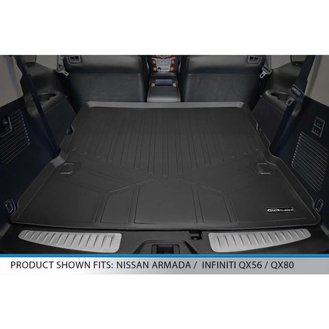 SMARTLINER Custom Fit Floor Liners For 17-18 Armada / 11-13 Infiniti QX56 / 2014-2018 QX80