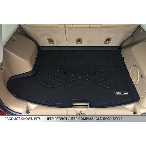 SMARTLINER Custom Fit Floor Liners For 2007-2017 Jeep Patriot / Compass Old Body Style