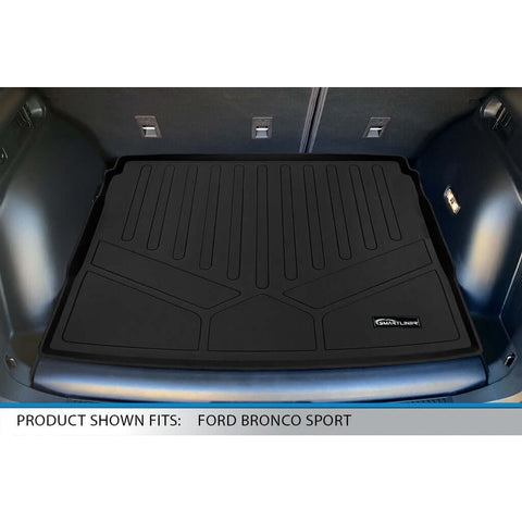 SMARTLINER Custom Fit Floor Liners For 2021-2025 Ford Bronco Sport Rubber Flooring