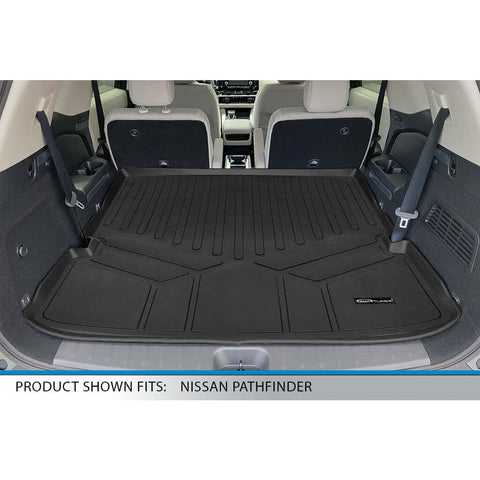 SMARTLINER Custom Fit Floor Liners For 2022-2025 Nissan Pathfinder (7 Passenger)