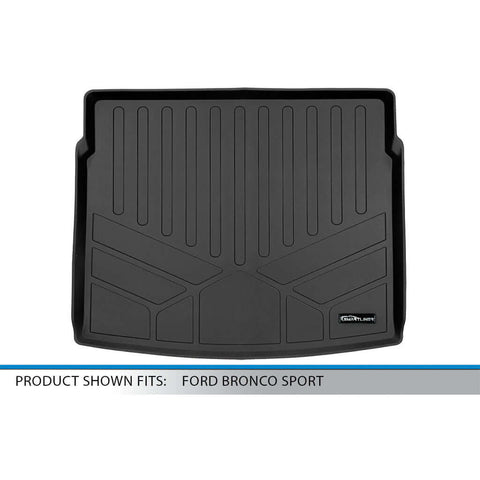 SMARTLINER Custom Fit Floor Liners For 2021-2025 Ford Bronco Sport W/O Rear Bump