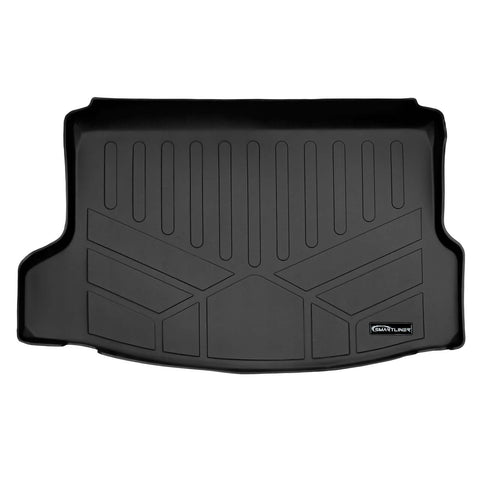 SMARTLINER Custom Fit Floor Liners For 2022-2025 Honda Civic Hatchback with 2nd Row USB Ports and Subwoofer in the Cargo Area