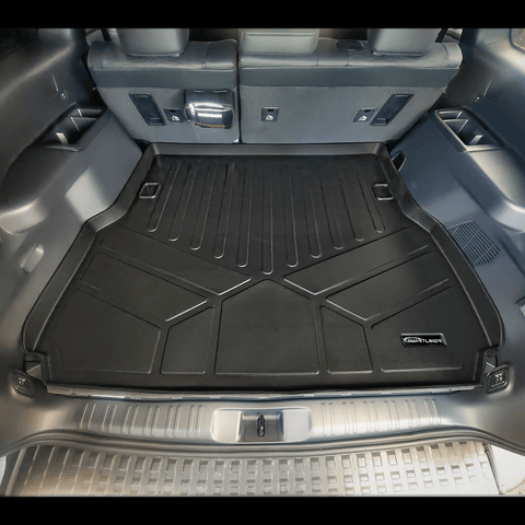SMARTLINER Custom Fit All Weather Protection Floor Mat Liner Set Compatible With 2024-2025 Toyota Land Cruiser