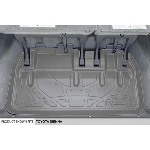 SMARTLINER Custom Fit Floor Liners For 2013-2020 Toyota Sienna (8 Passenger Model)