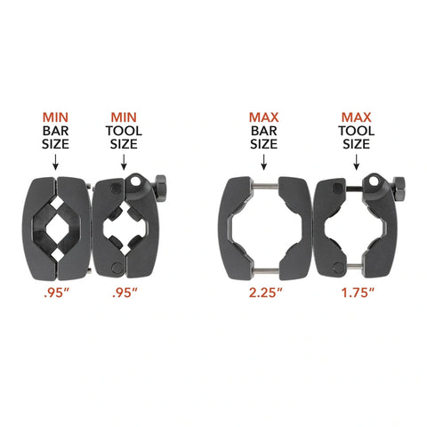 Gear Up Full Mounty Shovel/Axe Roll Bar Mount