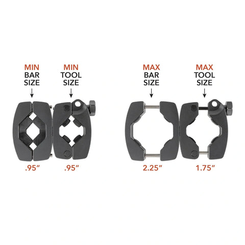 Gear Up Full Mounty Shovel/Axe Roll Bar Mount