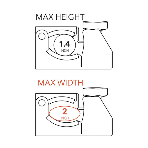 DMOS Universal Shovel/Axe Mount