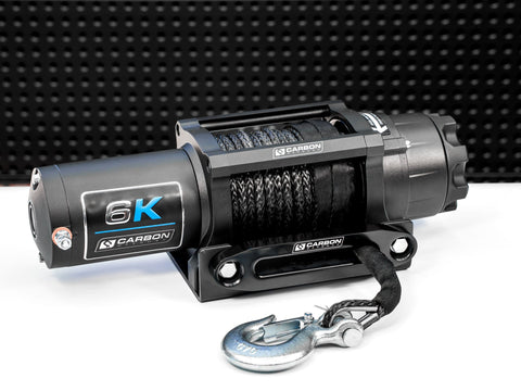 Carbon Offroad 6000lb ATV/Small 4X4 Winch